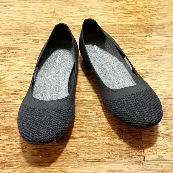 Allbirds Tree Breezers Navy Blue Slip On Comfortable Ballet Flats. Size 10.5 EUC - Picture 9 of 10